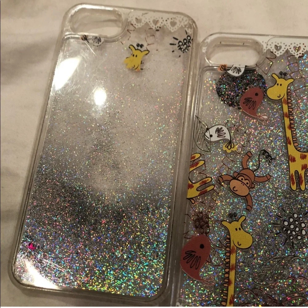 💙 iPhone 6 and 7 Cases w/ Glitter